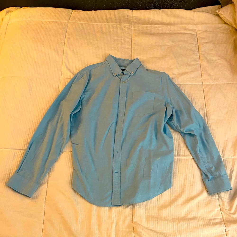 Banana Republic Teal Blue dress shirt